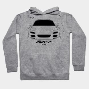 Mazda RX7 FD3S JDM Car Legend Hoodie